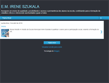 Tablet Screenshot of escolaireneszukala.blogspot.com