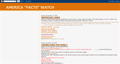 Desktop Screenshot of americafactswatch.blogspot.com