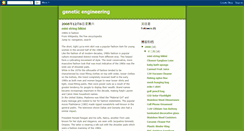 Desktop Screenshot of geneticengineerings.blogspot.com