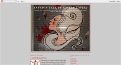 Desktop Screenshot of fashiontalkbylovelylovisa.blogspot.com