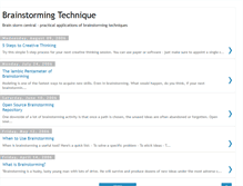 Tablet Screenshot of brainstormingtech.blogspot.com