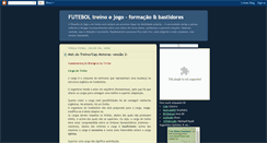 Desktop Screenshot of futetreinoejogo.blogspot.com