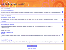 Tablet Screenshot of ilearningcenter.blogspot.com