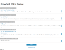 Tablet Screenshot of crowfootchirocentre.blogspot.com