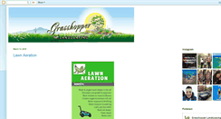 Desktop Screenshot of grasshopperlandscaping.blogspot.com