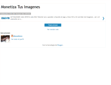 Tablet Screenshot of monetizatusimagenes.blogspot.com