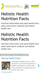 Mobile Screenshot of holistichealthnutritionfacts.blogspot.com