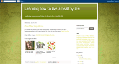 Desktop Screenshot of howdoyoulivehealthy.blogspot.com
