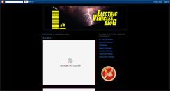 Desktop Screenshot of electricvehiclesblog.blogspot.com