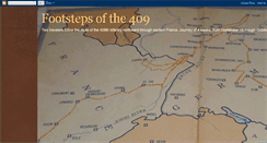 Desktop Screenshot of footstepsofthe409.blogspot.com