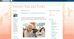 Desktop Screenshot of internettrickstips.blogspot.com