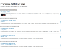 Tablet Screenshot of fransescotottifanclub.blogspot.com