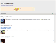 Tablet Screenshot of los-elementos.blogspot.com