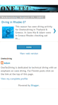 Mobile Screenshot of onetecdiving.blogspot.com