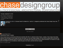 Tablet Screenshot of chasedesigngroup.blogspot.com