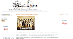 Desktop Screenshot of muzik-india.blogspot.com