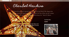 Desktop Screenshot of claribelhawkins.blogspot.com