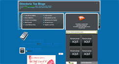 Desktop Screenshot of directoriotusblogs.blogspot.com