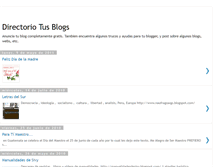 Tablet Screenshot of directoriotusblogs.blogspot.com