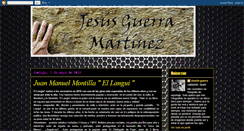 Desktop Screenshot of jesusguerramartinez.blogspot.com