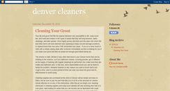 Desktop Screenshot of denvercleaners23.blogspot.com