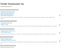 Tablet Screenshot of fender-stratocaster-hss.blogspot.com