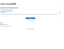 Tablet Screenshot of lillychua60226.blogspot.com