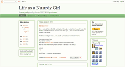 Desktop Screenshot of nuurdygirl.blogspot.com