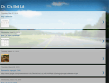 Tablet Screenshot of drcsbritlit.blogspot.com