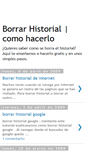 Mobile Screenshot of borrarhistorial.blogspot.com
