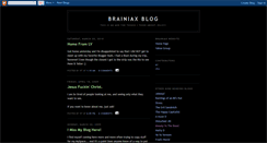 Desktop Screenshot of brainiaxcess.blogspot.com