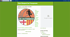 Desktop Screenshot of clubbasquetlesfranqueses.blogspot.com