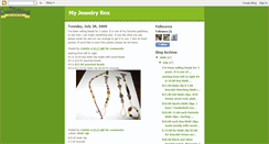 Desktop Screenshot of myjewelrybox-colette.blogspot.com