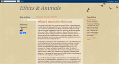 Desktop Screenshot of halliesanimalethics.blogspot.com