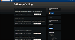 Desktop Screenshot of 361cooperblog.blogspot.com