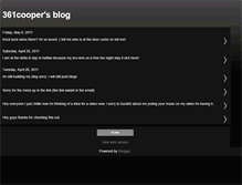 Tablet Screenshot of 361cooperblog.blogspot.com
