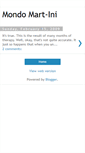 Mobile Screenshot of mondomart-ini.blogspot.com