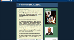 Desktop Screenshot of anthonybennett-fraudster.blogspot.com