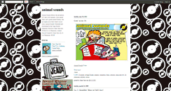 Desktop Screenshot of animalsounds.blogspot.com