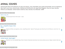 Tablet Screenshot of animalsounds.blogspot.com