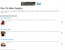 Tablet Screenshot of howtomakesangriaa.blogspot.com