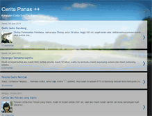Tablet Screenshot of berbagiceritapanas.blogspot.com