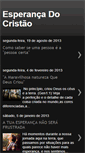 Mobile Screenshot of esperancadocristao.blogspot.com