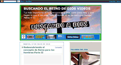 Desktop Screenshot of buscandoadios-videos.blogspot.com