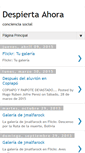 Mobile Screenshot of despiertaahora.blogspot.com