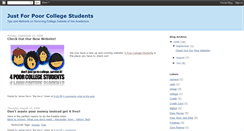 Desktop Screenshot of forpoorcollegestudents.blogspot.com