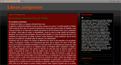 Desktop Screenshot of librospeligrosos.blogspot.com