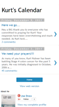 Mobile Screenshot of kurtscalendar.blogspot.com