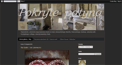 Desktop Screenshot of pokrytepatyna.blogspot.com