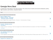 Tablet Screenshot of georgianewsbeat.blogspot.com
